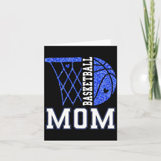 Basketball Mom Game Day Basketball Season Mama Blu Card