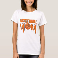 Basketball Mom Hoops Sports Fan