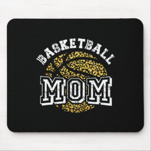 Basketball Mom Lover Fun Mother Basketball Player  Mouse Pad