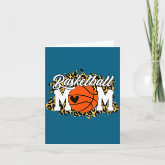 Basketball Mom Mom Game Day Outfit Girl  Card