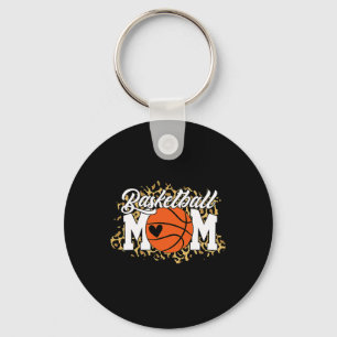 Basketball Mom Mom Game Day Outfit Mothers Day Gif Keychain