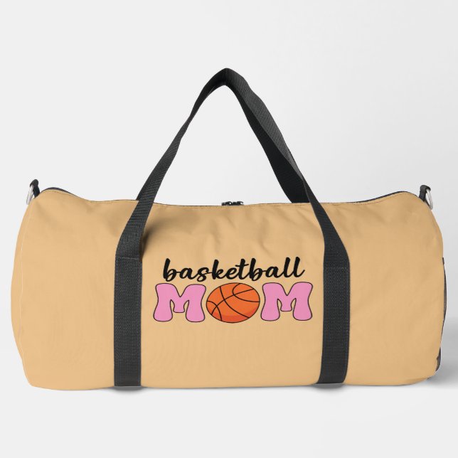 Basketball Mom Mothers Day Duffle Bag (Front)