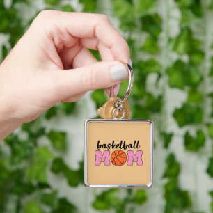 Basketball Mom Mothers Day Keychain