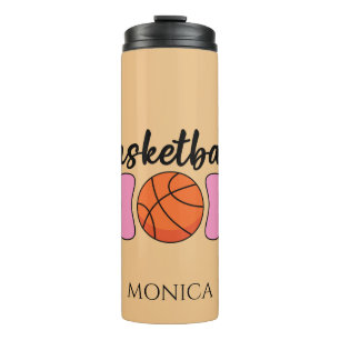 Basketball Mom Mothers Day Personalize Thermal Tumbler