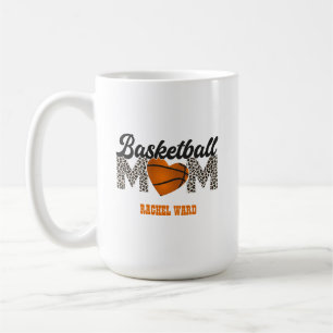 Basketball Mom Mug, front & back different design Coffee Mug