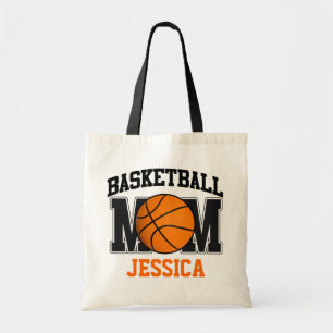Basketball Mom Personalized Tote Bag