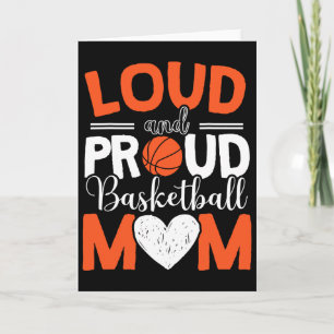 Basketball Mom Player Hoop Junkie Mothers Day Mama Card