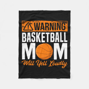 Basketball Mom Player Team Srt Mother S Day Mama  Fleece Blanket