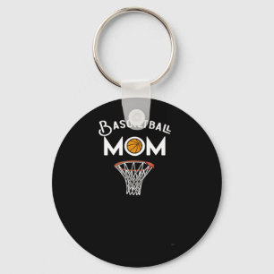 Basketball Mom Premium Keychain