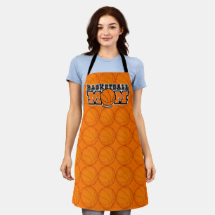 Basketball Mom Screwball Graphics Apron