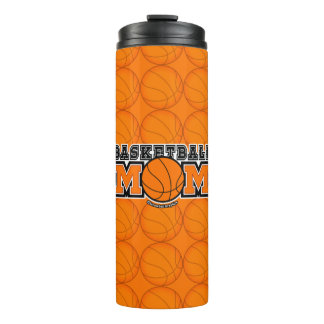 Basketball Mom Screwball Graphics Thermal Tumbler