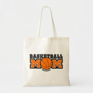 Basketball Mom Screwball Graphics Tote Bag