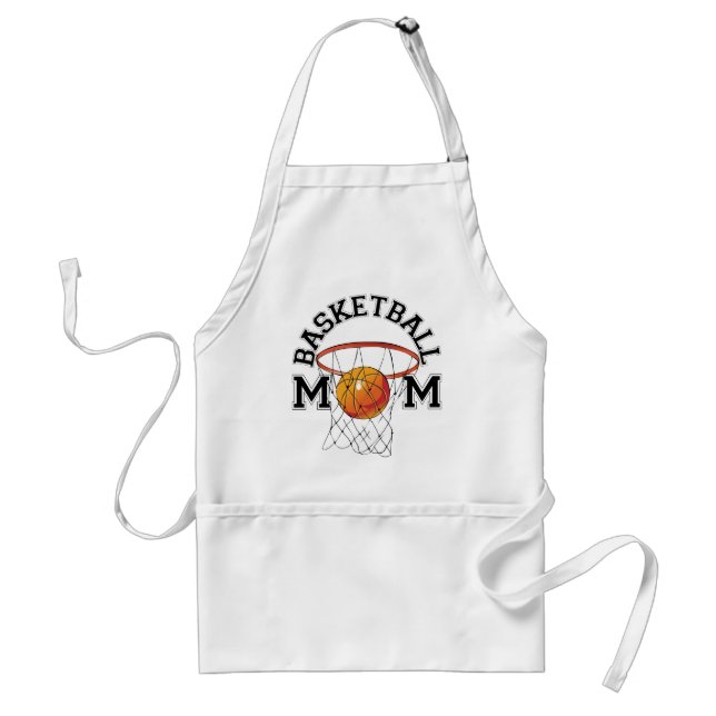 Basketball Mom Standard Apron (Front)