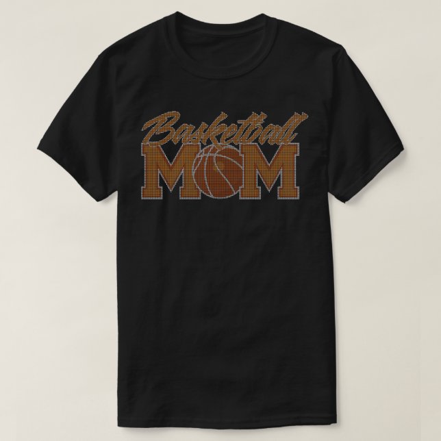Basketball Mom T-Shirt (Design Front)