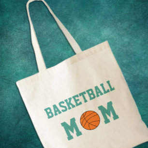 Basketball Mom Tote Bag