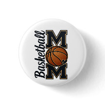 Basketball Mom Varsity Style Gold Sports Team Spir
