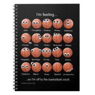 Basketball Moods Notebook