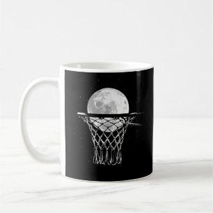 Basketball Moon Coffee Mug