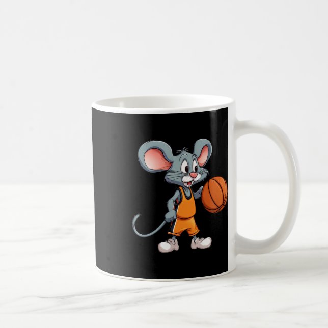 Basketball Mouse  Coffee Mug (Right)