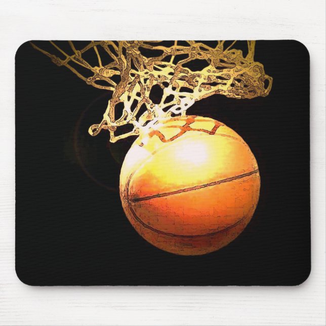 Basketball Mouse Pad (Front)