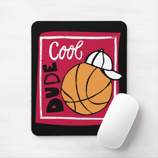 Basketball Mousepad (With Mouse)