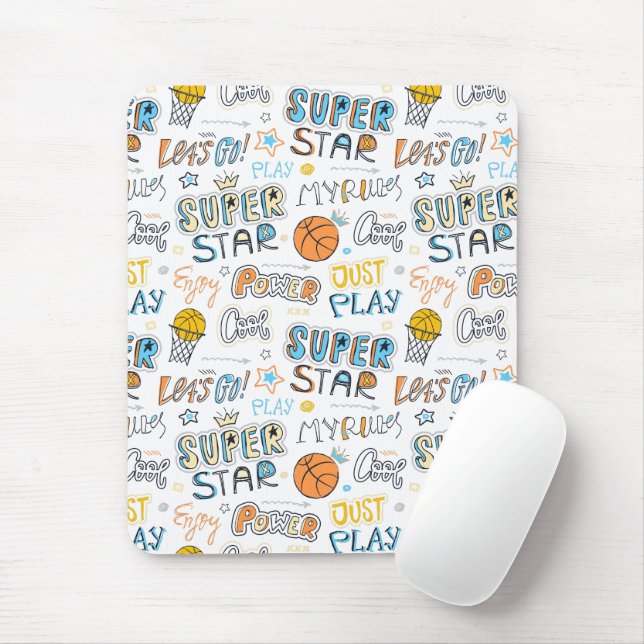 Basketball Mousepad (With Mouse)