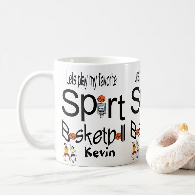 Basketball Mugs Sports (Avec donut)