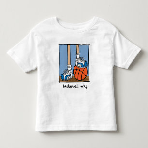 basketball mvp toddler t-shirt