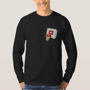 Basketball Net Artwork  Sports Fan T-Shirt