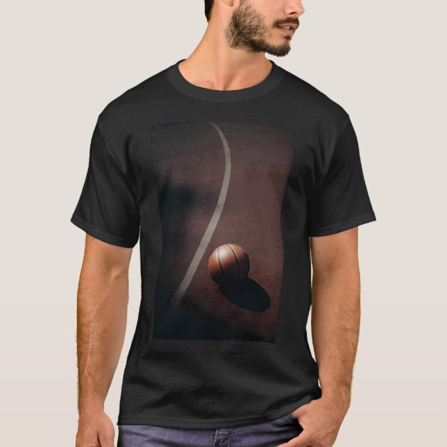 Basketball Never Stops T-Shirt (Front)