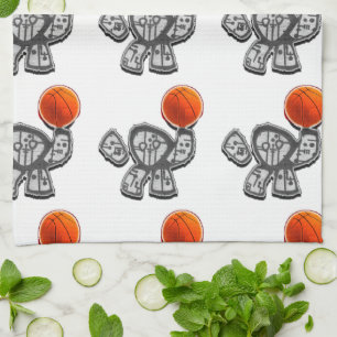Basketball Novelty Gift Kitchen Towel