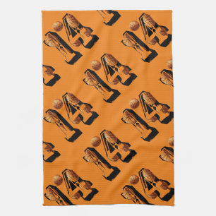 Basketball Number Fourteen, Kitchen Towel