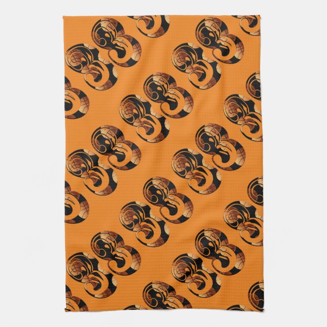 Basketball Number thirty Three, Kitchen Towel (Vertical)