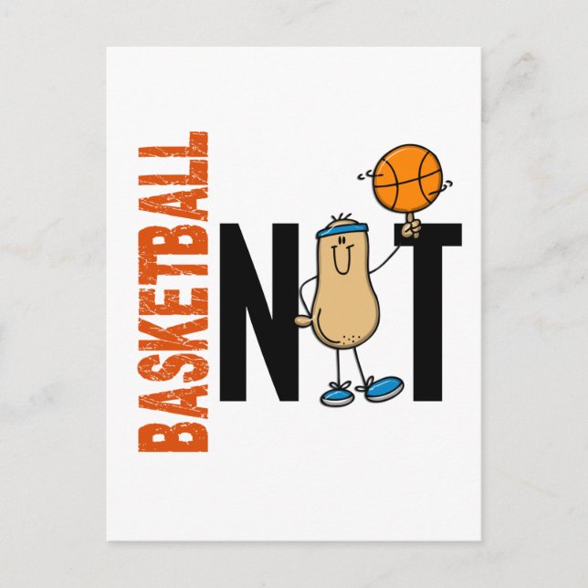 Basketball Nut 1 Postcard (Front)