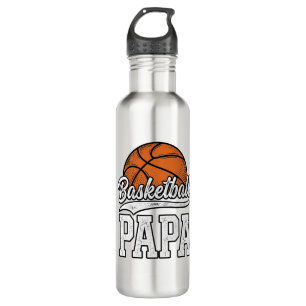 Basketball Papa Vintage Engraving Shirt Design_1 710 Ml Water Bottle