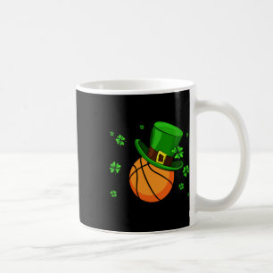 Basketball Patrick's Day Hat Coffee Mug