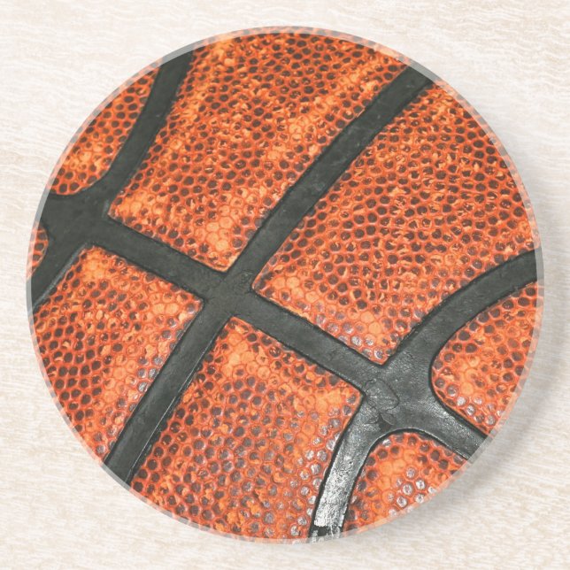 Basketball Pattern Coaster (Front)