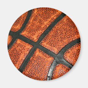 Basketball Pattern Magnet