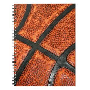 Basketball Pattern Notebook