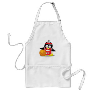Basketball Penguin Standard Apron