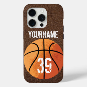 Basketball (Personalizable) iPhone 15 Pro Case