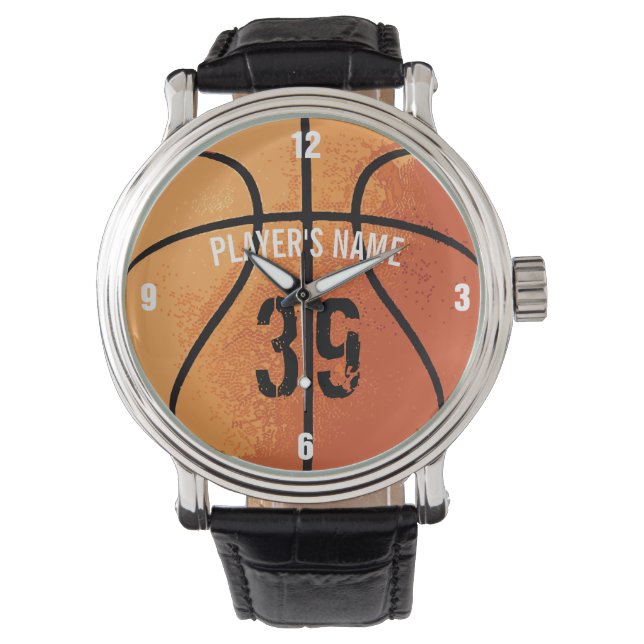 Basketball (Personalizable) Watch (Front)