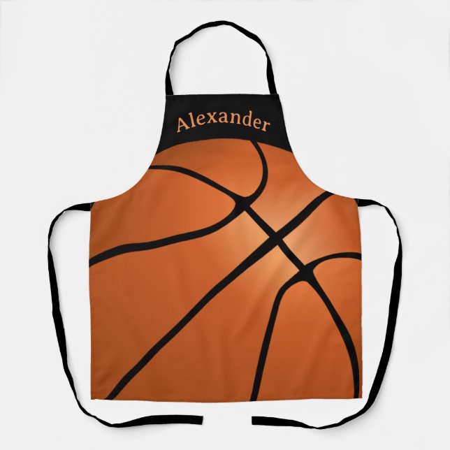 Basketball Personalize Apron (Front)