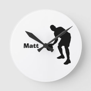 Basketball Personalized Clock