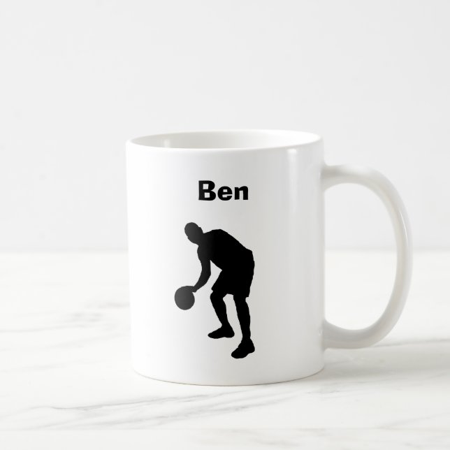 "Basketball" Personalized Mug (Right)