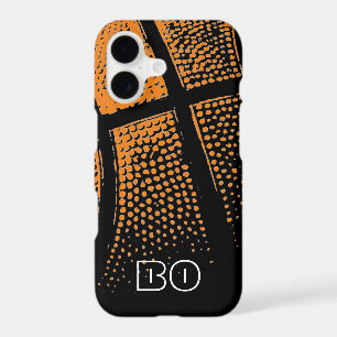 Basketball personnalisé avec monogramme modèle Bar