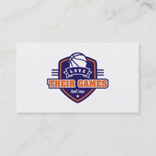 Basketball Phoenix Suns Jersey Colour Business Card