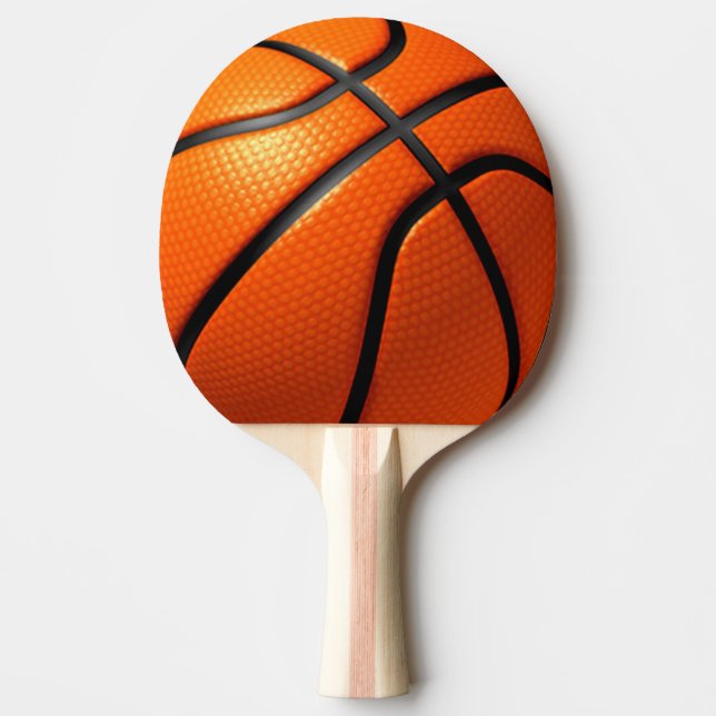 Basketball Ping Pong Paddle (Front)