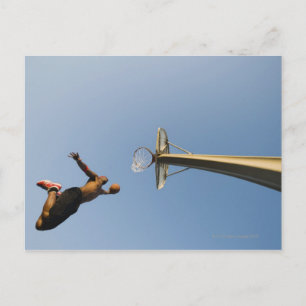 Basketball player 2 postcard