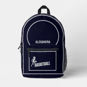 Basketball Player, Basketbal Team,Birthday Gift Printed Backpack